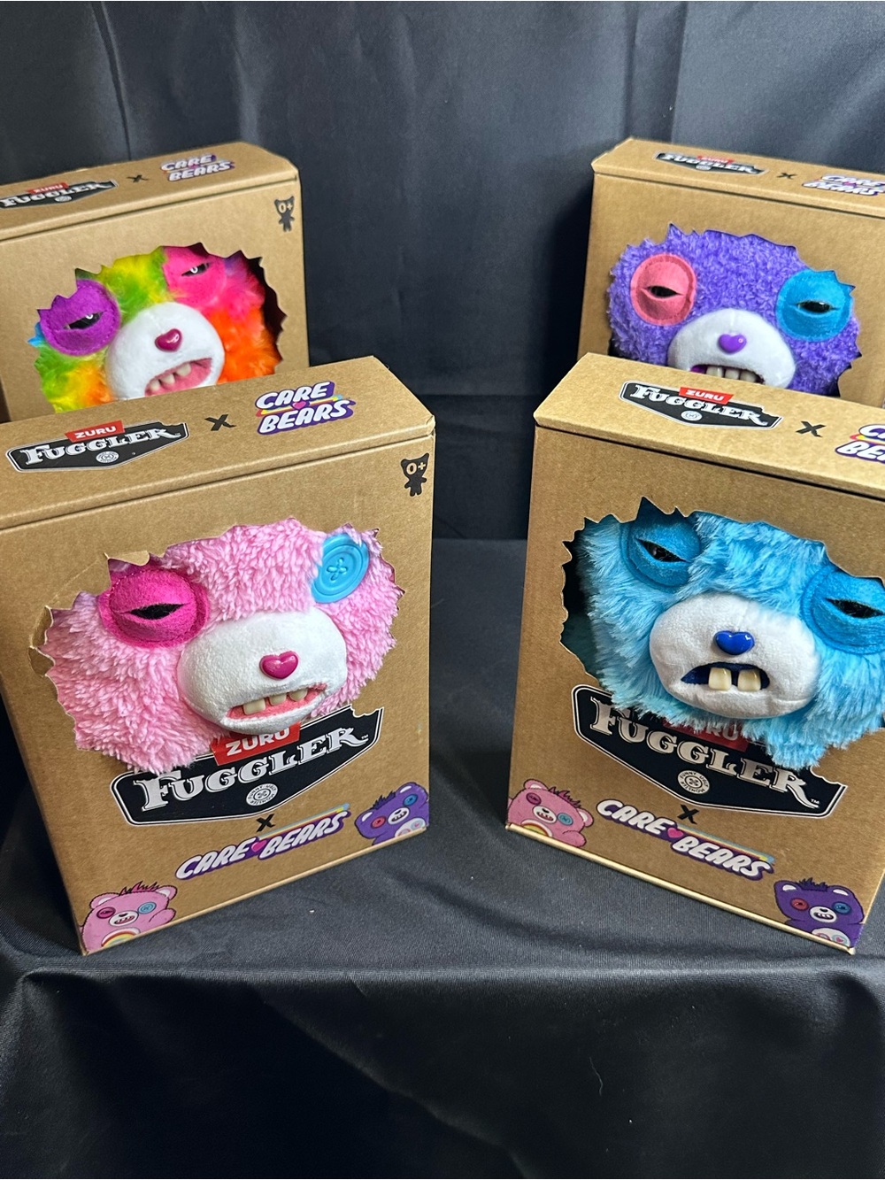 Fuggler x Care Bears Plush Toy - set of 4